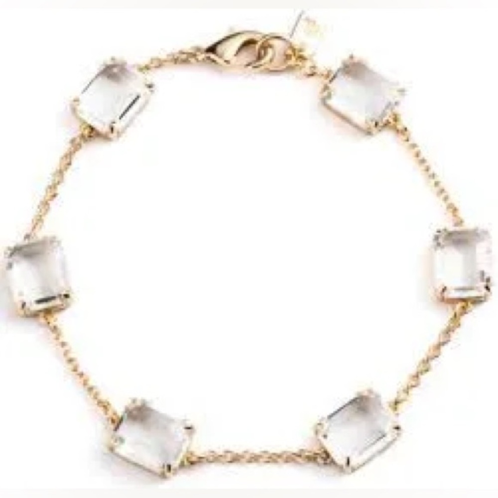 🐘🐘💓 Lauren Ralph Lauren Squared Stone Bracelet - Picture 4 of 10